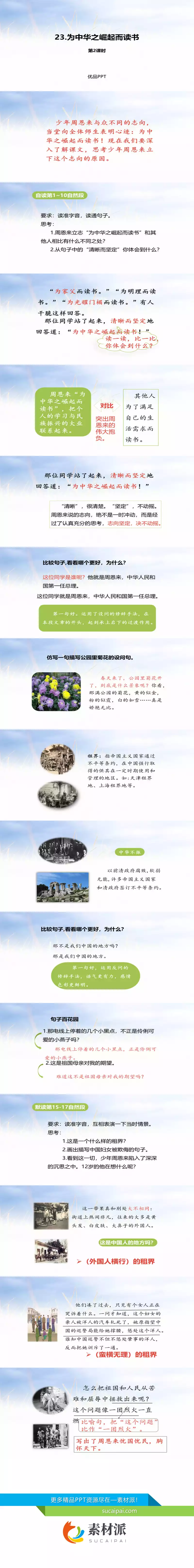 为中华之崛起而读书PPT课件4 - 第一PPT1